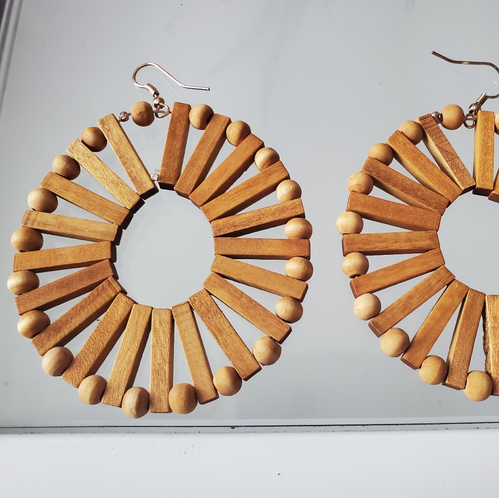 Wood Earrings